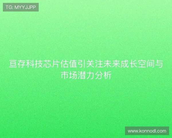 亘存科技芯片估值引关注未来成长空间与市场潜力分析